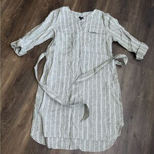 New! Gorgeous 100%linen summer dress.